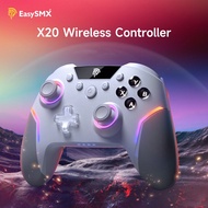 EasySMX X20 PC And Multi-Platform Gaming Controller, Featuring Mechanical Tactile Buttons, Dual-Lock