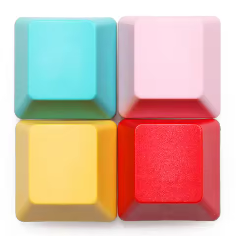 HHKB topre PBT blank keycaps blank 1u 1x r1 r2 r3 r4 for diy gaming mechanical keyboard red green pi