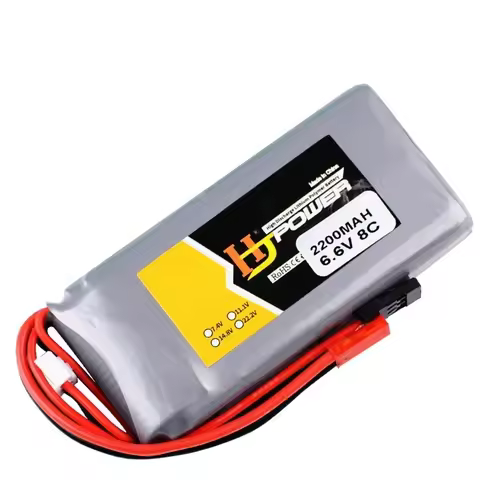 2S 6.6V 2200MAH 8C 3PK Lipo Battery For Futaba 14SG 18SZ 16SZ T8J Transmitter Li-Fe Remote Controlle