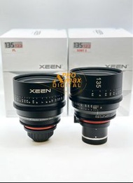 全新現貨✅Xeen 135mm T2.2 (Feet) for Canon EF / Sony E / PL Mount  Cinema Lens (水貨) (Brand New) Samyang Full Frame 4K 全片幅電影鏡頭 (尺) ft