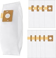 10 Pack Type F HEPA Vacuum Bags Compatible with Riccar Supralite R10E, Rsl1, Rsl1a, Ral1ac, Rsl2, Rs
