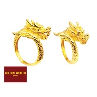 🌻916 Gold  Dragon Ring Emas 916 Cincin Naga黄金龙身算盘戒子