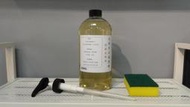 檸檬皮精油【天然手工洗潔劑】1公升裝送壓頭及菜瓜布