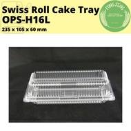 Disposable Plastic Cake Tray OPS-H16L 50pcs