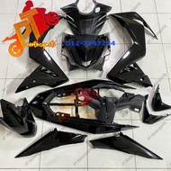 Honda RS 150 RS150 V1 V2 Black Kilat Cover Set Kosong OEM