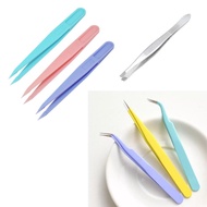 Sharp Curved Tweezers/Not Sharp Plastic Tweezers