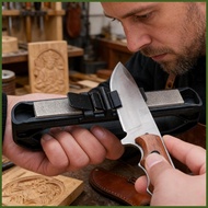 Small Handheld Knives Sharpener Angle Guided Small Sharpening Tool Kitchen Knives Sharpener for Apar