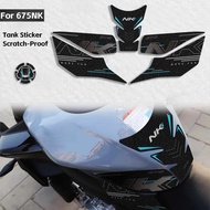 Frosted Motorcycle Fuel Tank Decoration Protection Sticker Waterproof Anti-scratch Refit Decal For 6