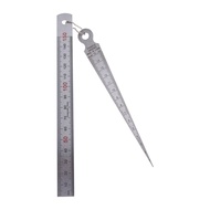 KIN Stainless Steel Taper Welding Gauge Test Welding Taper for Gap Gauge Depth Ruler