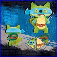 ZY1 Fuggler x TMNT Teenage Mutant Ninja Turtles Mikey Raphael Ugly-Cute Cotton Plush Doll plushie YZ