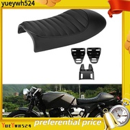 [yueywh524]Cafe Racer Motorcycle Seat Hump Saddle for  GS  XJ  CG125 CB350 Black