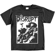 New trendy men's T-shirt Disrupt Crust Punk T Shirt Vintage Grindcore Skitsystem Dystopia Skunk Trag