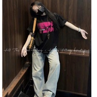 Women's Loose T-shirt, unisex Women's T-shirt Type 1 without ruffling, Thick quality, beautiful qual