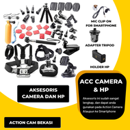 Paket Aksesoris Lengkap Action Camera Sjcam Gopro Xiaomi Yi Brica Bpro sbox kogan flash sale