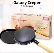 PROMO!! TEFLON CETAKAN KULIT LUMPIA RISOLES  DLL .GALAXY CREPER WAJAN WALIK  22 Cm TEFLON SERBAGUNA 