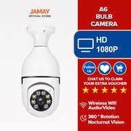 JAMAY COD Camera CCTV Bisa Di Zoom / Camera CCTV Bisa Berkomunikasi 2 Arah Jarak Jauh / Camera CCTV Wireless Portable Jarak Jauh - CCTV Wifi - CCTV Mini Sambung Ke Hp - Kamera Wireless - CCTV Online - Kamera Online - CCTV Sambung Ke Hp - A6