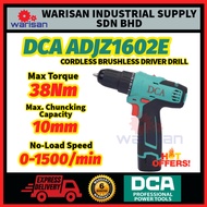 DCA ADJZ1602E CORDLESS DRIVER DRILL