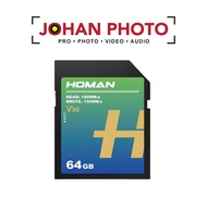 Homan UHS-I SD Card (V30) - 64GB