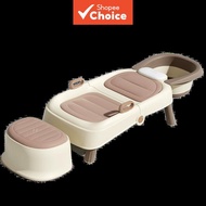 Plastic Shampoo Chair Beauty Economic Spa Bed Professional Makeup Washbasin Bowl Salon Furniture
