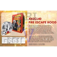 Fire escape mask SMOKE hood, emergency protective mask xhzlc40