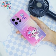 Case Slot Kartu Oppo CS02 Case Slotcard Casing Photocard Case Bening Transparan A16 A15 A5s A3s A57