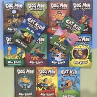 16 Books/Set Hardcover The Adventures of Dog Man The Epic Collection English Kids Child Hilarious Humor Novel Manga Comic Book