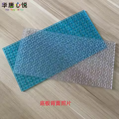 16x32 Double-sided Baseplate Base Plate Transparent for Figures Building Blocks Toys for Children Ci