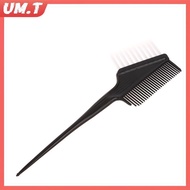 UM.T 5Pcs Hair Dye Brush Bowl Set With Ear Caps Mixing Rod Hair Tint Dying Coloring Applicator Brush
