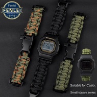 For Casio G-SHOCK DW5600 GW-M5610 GW5000 nylon Watchband GA100/110/120/300/400/700 canvas Watch stra