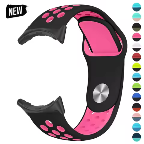 Silicone Strap for Google Pixel Watch 3 45mm Breathable Band for Google Pixel 1 2 3 41mm Sports Wris