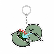 Funny Haven character keychain