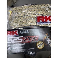 RK ZXW Full Gold chain 525-130L