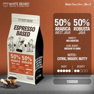 Whitebeard Commercial Espresso 50% Arabica 50% Robusta 咖啡豆／咖啡粉