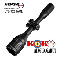 TELESKOP SNIPER LT 3-9 X 50 AOL | Teleskop Murah