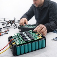 3S 4S BMS Lithium Protection Module 40A Untuk 18650 Charger Board