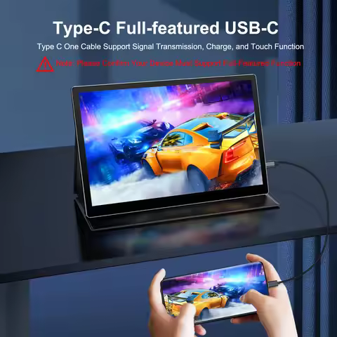 9 Inch 2K Gaming Monitor Raspberry Pi 4 Touch Monitor 2560x1600 USB C IPS Second Portable Monitor Ga