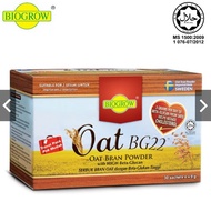 Biogrow Oat BG22 Oat Bran Powder Travel Pack 30's x 9gm