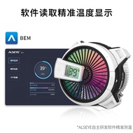 Osai W90 Temperature Display CPU Radiator 1700 Air Cooling Silent Desktop Computer CPU Fan i5/i3