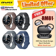 Awei H18 Sport Smart Watch 1.43 Inch AMOLED HD Screen Bluetooth Calling Heart Rate Fitness Watch Awe