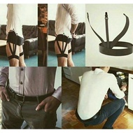 High Quality Adjustable Shirt Stay Leg Thighy Elastic Garter Belt