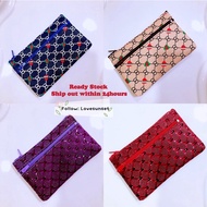 2 Zips Beg Syiling Beg Tembakau Kecil/Serdehana/ Coin Purse/Syiling Beg(melintang)/ Bag Tembakau 零钱包