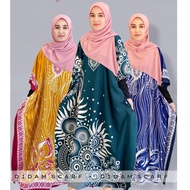 KAFTAN DUBAI DIAMOND ( BAJU KELAWAR BATU TABUR CORAK MODEN ) BAJU TIDUR / WOMEN MUSLIMAH WEAR / DIDA