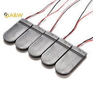A&W 5Pcs DIY 3V Button Coin Cell Battery Holder Case Box With On-Off Switch CR2032