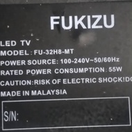 FUKIZU FU-32H8-MT LED TV SPARE PART- READY STOCK