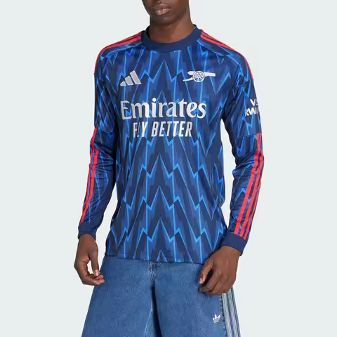 Adidas genuine ARSENAL 25/26 men's football long sleeved jersey JI9525