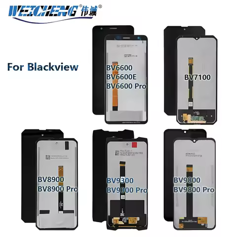 LCD Display Touch Screen Digitizer For Blackview BV9800 BV7100 BV7200 BV8100 BV8800 BV8900 LCD BV910