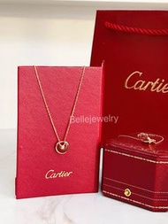 Cartier 頸鏈 卡地亞細號護身符頸鏈｜紅玉髓