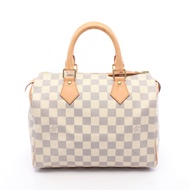 【สินค้ามือสอง】 หลุยส์ วิตตอง LOUIS VUITTON กระเป๋าถือ Speedy 25 N41371 แคนวาสเคลือบ PVC หนัง Speedy 