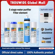 Drinking Water Dispenser Hot And Cold Water Purifier Filter 5 Stage RO Water Filter Cartridge Set
