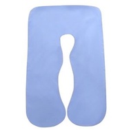 全城熱賣 - 全棉U型孕婦枕枕套（藍色 70x130cm）